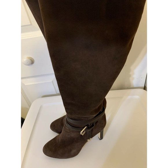 ANTONIO MELANI BOOTS BROWN LEATHER ZIPPER SIZE 7.5 M US WOMEN'S - Picture 6 of 12